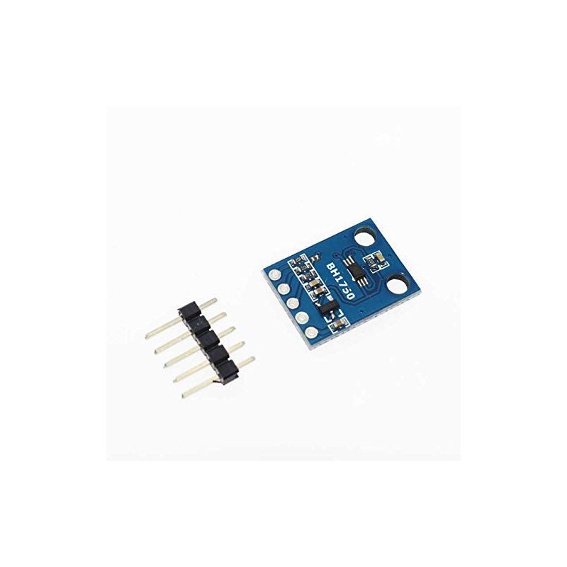 TECNOIOT 2pcs GY-302 BH1750 BH1750FVI Light Intensity Illumination Module |