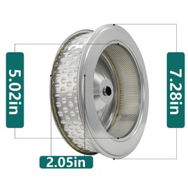 17210-Z6L-010 Air Filter Combo for Honda 17210-Z6L-000 GX630 GX630R GX630RH GX660 GX660R GX660RH GX690 GX690R GX690RH EB10000 Engine