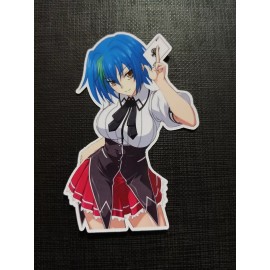 Xenovia Quarta High School DxD Glossy Sticker Anime Waterproof!