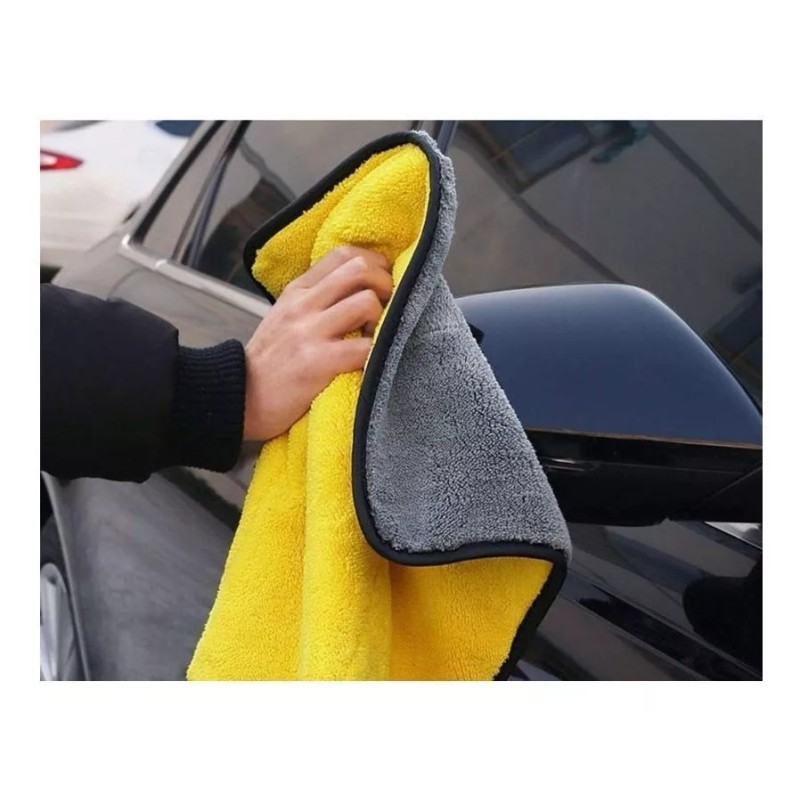 Corp.Res Electronics Toalla Microfibra Lavado Secado Auto Moto Detallado 45