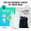 Hippo Sak - Plant Based Tall Kitchen Garbage Bags with