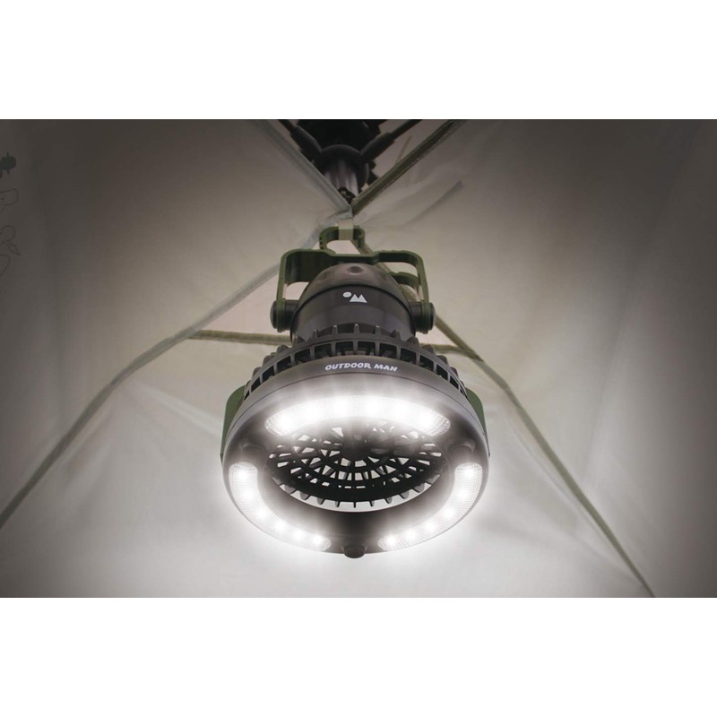 OUTDOOR MAN FAN&LIGHT+ KOLT-001B