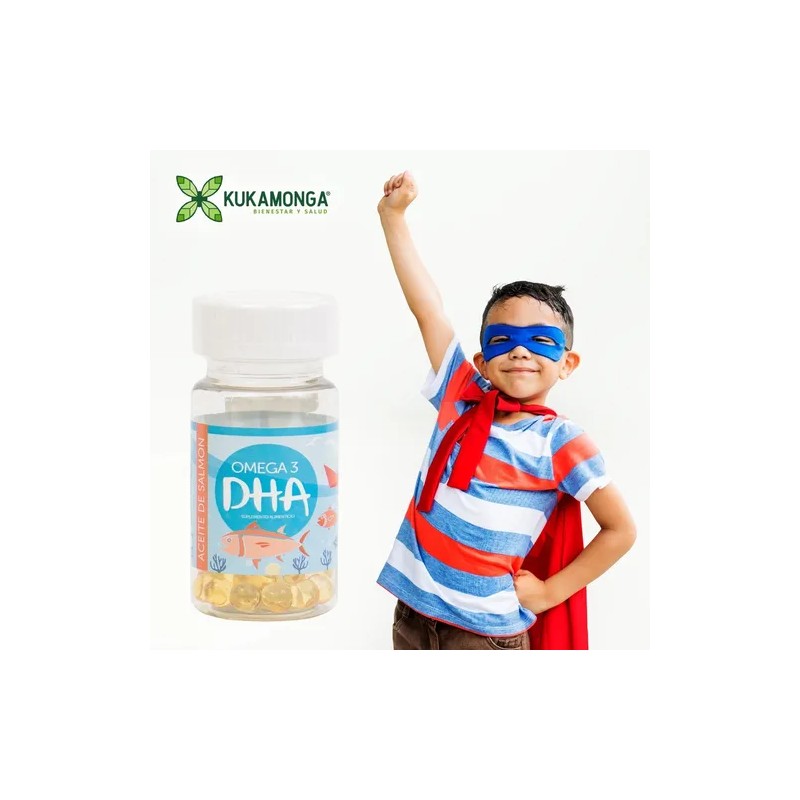 DHA Omega 3 para Niños 30 Cápsulas | Aceite de