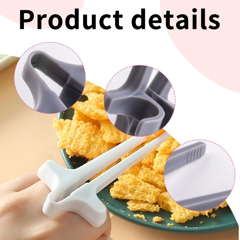 8 Stück Fingerstäbchen für Gamer,Stäbchen zum Essen,Gaming Gadgets,Snack Fingerstäbchen,Hand-Free Snack