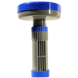 Floating Dispenser for Hot Tub/Spa/Small Pool - Accepts up to 1-1/8" Chlorine or Bromine Mini Tabs - Adjustable Flow Rate Tablet/Chemical Floater