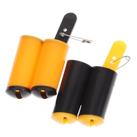 Mipcase Professional Bird Training Whistle Set 2pcs Small Pigeon Whistles Loud Training Safe for Bird Hearing Random Color