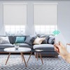 Allesin Allesin Motorized Roller Blinds with Remote Control for Windows,
