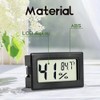 Fowecry 6Piece Mini Hygrometer Indoor Humidity Meter Hygrometer Digital Thermometers