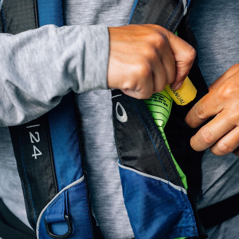 Onyx A/M-24 Automatic/Manual Inflatable Life Jacket, U.S. Coast Guard Approved,