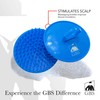 G.B.S Shampoo Scalp Exfoliator Shower Brush 4 Pack -Scrubber,Massager &