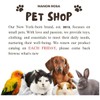 MANON ROSA Pet Food Measuring Scoop with Closure Clip -