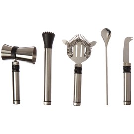 Oggi Barware Tool Set, 8-Piece, Stainless Steel