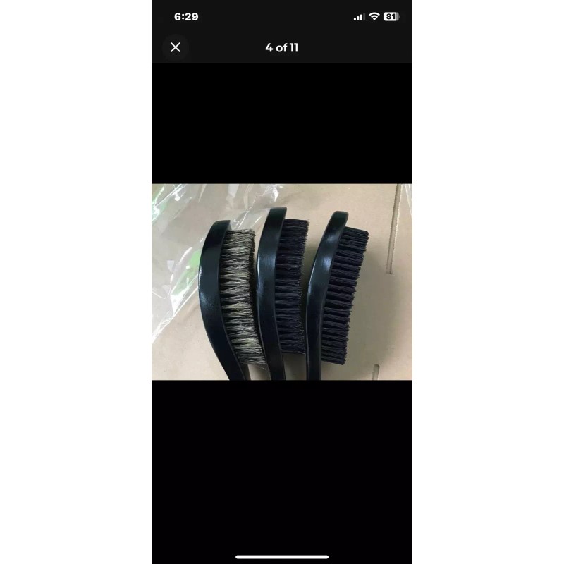 wavy kingdom brush Brush - Blue soft