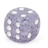 WeLoveBeads W6 Cube (16 mm) in Grey White / White