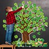 Whaline 111Pcs St. Patrick's Day Shamrock Tree Cutout Spring Classroom
