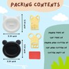 Arnest My Form Rice Press Mold 2pcs (Cat, Panda) &