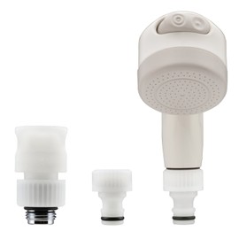 Gaona GA-FC029 Pet Shower Joint Set, Shower Head, One-Touch Detachable (Compact, Flow Adjustment, 2 Tiers, For Pets, Babies)