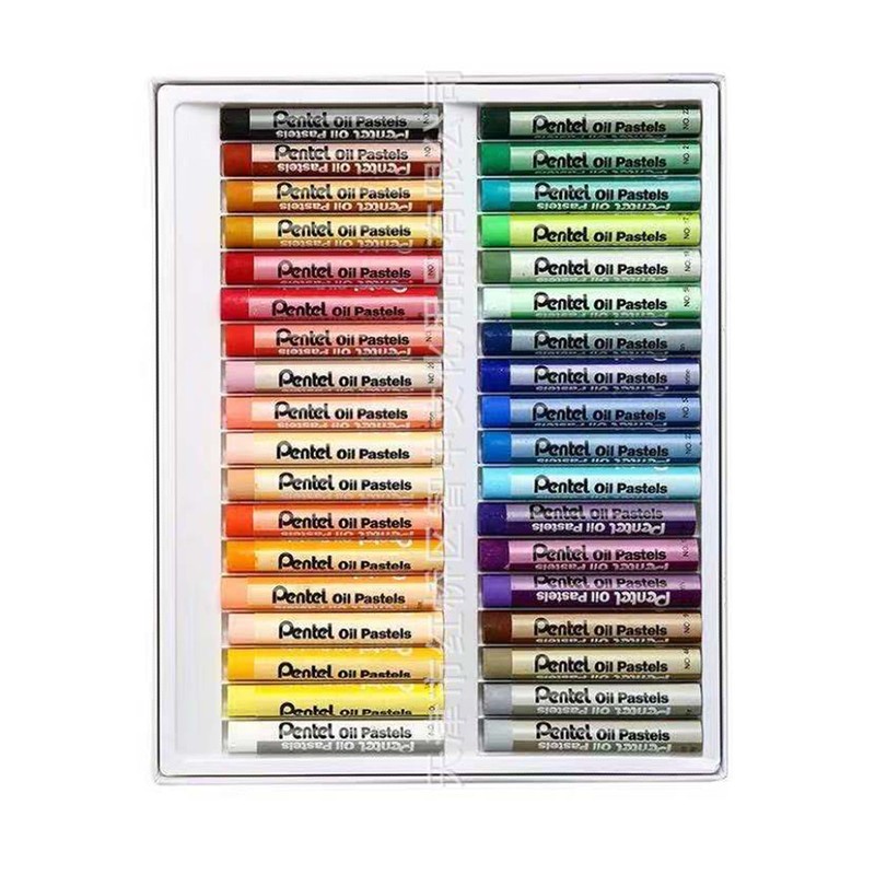 36 Pcs Oil Pastel Bright Colors Smoother Painting Pastels Art