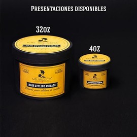 MEL BROS CO. - Hair Styling Pomade - Pomada para estilizar el Cabello. Base Agua. (4 oz / 118 ml, Extra Fijación)