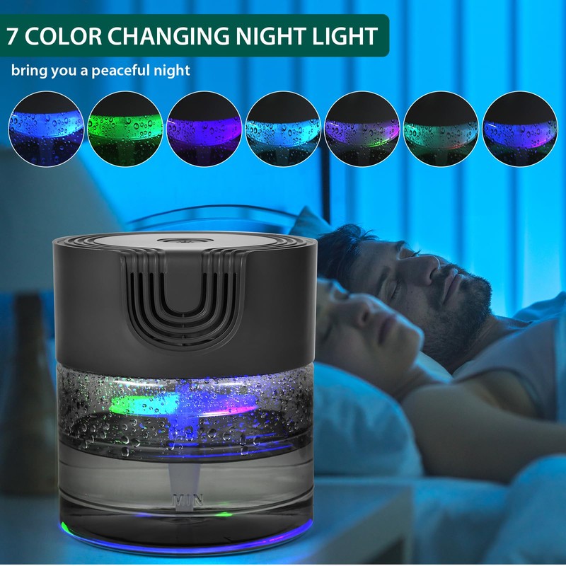 Water Air Purifiers for Home, Oxyvana Quiet Variable Speed Water