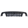 Promrmr Rear Bumper Lip Diffuser Splitter With Brake Light Black