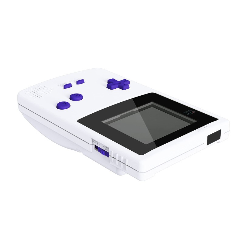 eXtremeRate Purple Replacement Full Set Buttons for Gameboy Color GBC