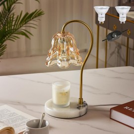 REYDELUZ Candle Warmer Lamp with Dimmer, Home Decor Gift for her, Birthday Gift for mom, Home Scented Jar Candles Heater