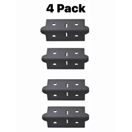 Edsal Muscle Rack Steel Post Coupler Coupling 4 x 1.375"W x 1.375"D Black 4 Pack
