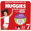Huggies Size 7 Baby Diapers, Little Movers HuggFit 360° Baby