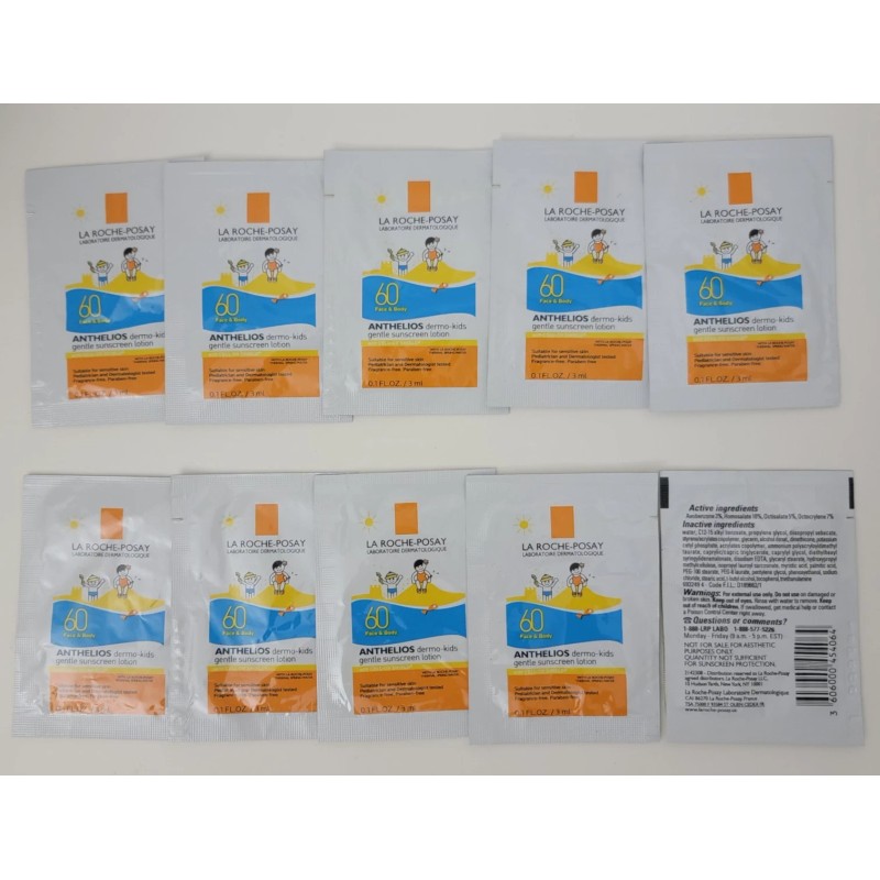 La Roche-Posay 10 pk LA ROCHE-POSAY ANTHELIOS Derma-Kids Gentle Sunscreen