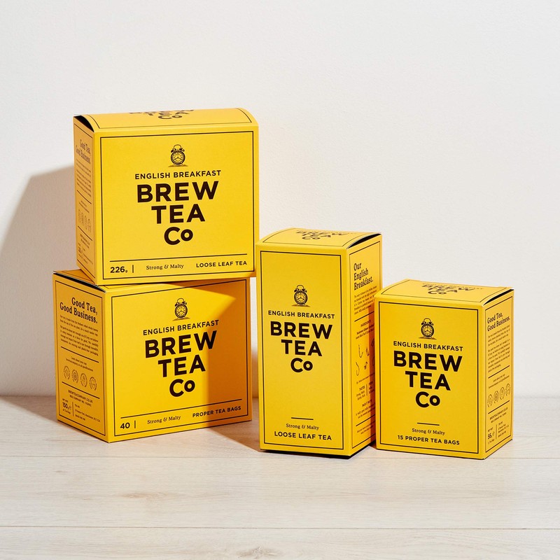 Brew Tea Co - English Breakfast Loose Leaf Tea -