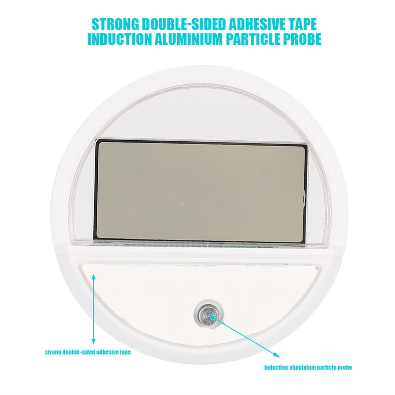 Solar Digital Dispaly LED Temperature Measurement Fish Tank Aquarium Thermometer