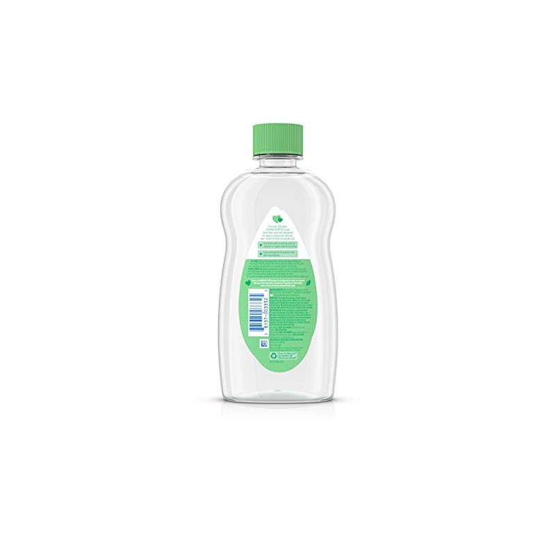 Johnson & Johnson Baby Oil, Aloe Vera & Vitamin E,