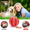 3 Pieces Dog Toy Ball 5cm Treat Dispenser Ball Toy,Teeth