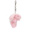 LOHGOU Cute Bunny Bag Charm, Plush Rabbit Keychain Mini Rabbit