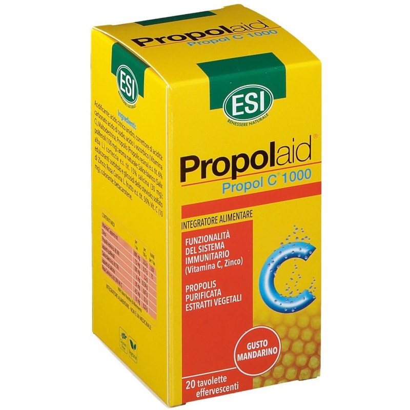 ESI - Propolaid Propol C, Integratore Alimentare di Vitamina C,