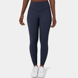 Halara UltraSculpt SoCinched High Waisted Tummy Control Side Pocket Shaping Training Leggings#summer#summervibes#NovaTopFinds#TikTokShopBacktoSchool:_Mood Indigo_7/8_XL(16)