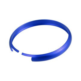 VekAuto Aluminum Alloy Car Remote Key Fob Cover Shell Case for Mini Cooper Smart Key R55 R56 R57 R58 R59 R60 - Pack of 1 Dark Blue Auto Accessories