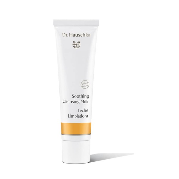 Dr. Hauschka Cleansing Milk, Makeup Remover, No Double Face Washing Required, Moisturizing, 1.0 fl oz (30 ml)