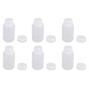 10Pcs Reagent Bottle Plastic Wide Mouth Lab Liquid Sample Seal