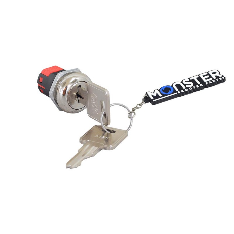 AlveyTech Key Switch with Standard Metal Head Keys for Amigo,