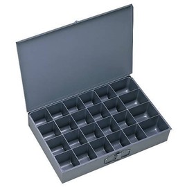 DURHAM MFG 24 COMPARTMENT BOX GRAY 102-95