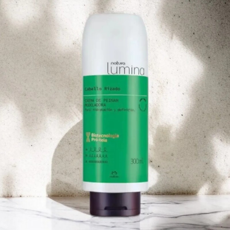 Crema De Peinar Hidratacion Y Definicion De Rizos Lumina