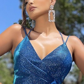 BriLove Geometric Drop Earrings Costume Jewelry Rhinestone Marquise Teardrop Flower Rectangle Statement Dangle for Women Party Daily Wear Clear Silver-Tone