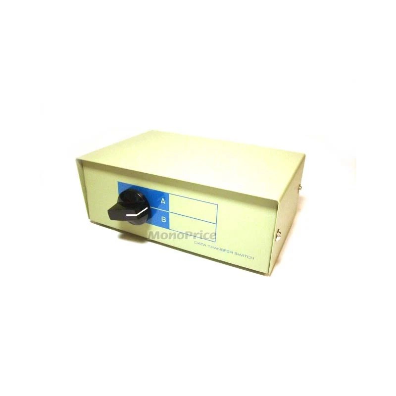 Monoprice 2 Way DB9 Data Switch Box, AB=Male 1344