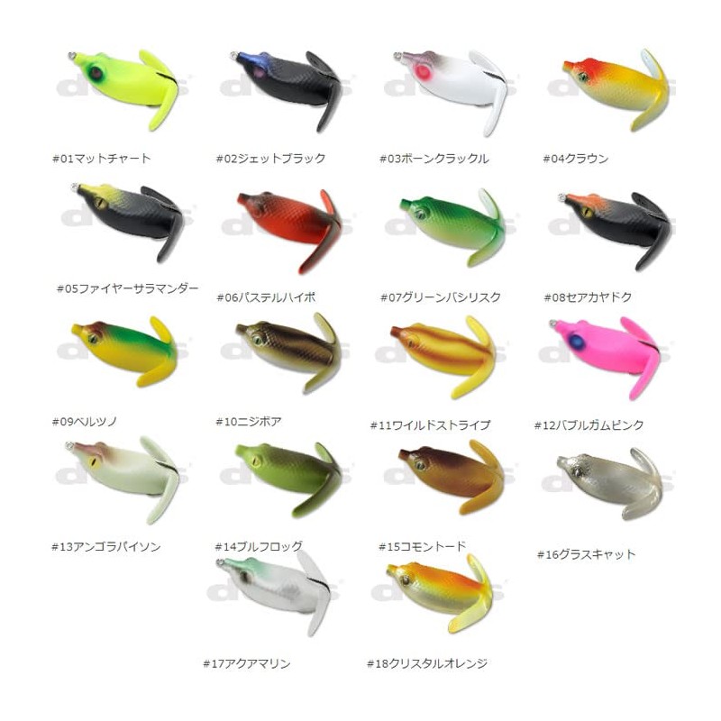 デプス(deps) クローラーベイト バシリスキー60 63mm 1/2oz アクアマリン #17