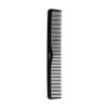 ELLE PARIS Reinforced Ceramic Carbon Comb Brush, 1 Piece, Black / ELLE PARIS 강화 세라믹 카본콤 브러쉬, 1개, 블랙