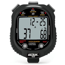 ULTRAK 435 Pitch Counter & Pitch Speed with 10 Memory Stopwatch