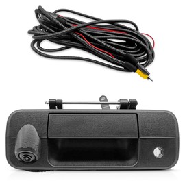 PartsFlow Tailgate Handle Rear View Backup Camera with 170° Rear Viewing Angle for 2007 2008 2009 2010 2011 2012 2013 Toyota Tundra 690900C051