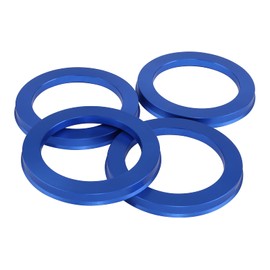 YANANG 78.1 to108 Hub Centric Rings (Pack of 4) Aluminium Alloy Wheel Center Rings Hubrings 108 to 78.1 ID=78.1mm OD=108mm
